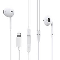 TU  TU Наушники вкладыши Borofone BM32 Plus Lightning white