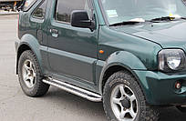 Бічна захист пороги майданчик Suzuki Jimny 1998-2005 2005+ кенгурятник захист бампера дуги пороги