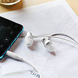 TU  TU Наушники вакуумные Borofone BM38 Jack 3.5 silver, фото 2