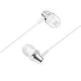 TU  TU Наушники вакуумные Borofone BM38 Jack 3.5 silver, фото 3