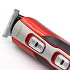 Бездротова електробритва -триммер GM-592 10 в 1 / Універсальна машинка для стрижки волосся, фото 5