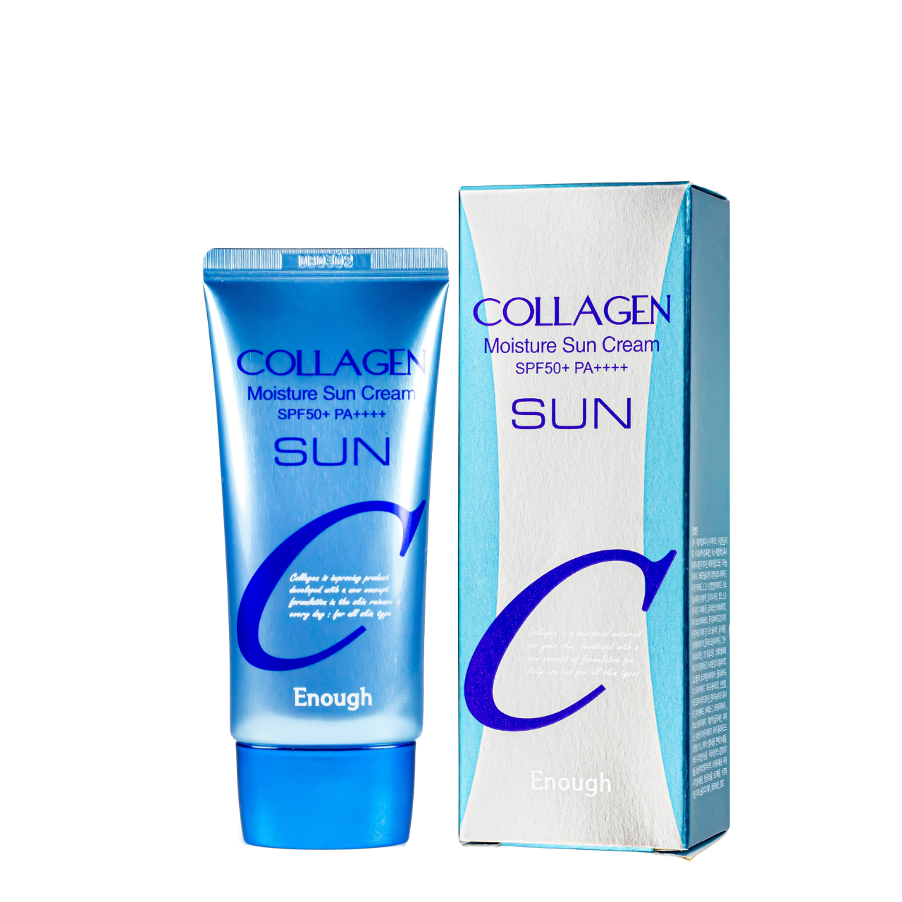 Сонцезахисний крем SPF50+ PA++++ Enough Collagen Moisture Sun Cream, 50 мл, фото 1