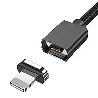 Кабель ESSAGER Magic Power Magnetic USB Cable Lightning Black (EXCCXL-ML01)