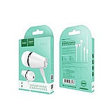 TU TU Наушники вакуумные Hoco M34 Jack 3.5 white, фото 4