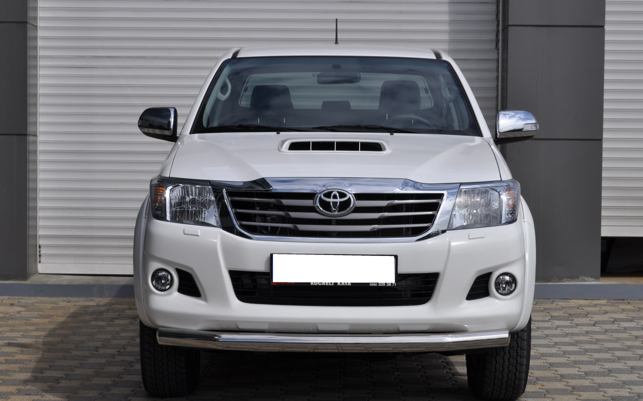Захист переднього бампера ВУС одинарний Toyota Hilux 2004-2015 Кенгурятник дуги пороги