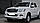 Захист переднього бампера ВУС одинарний Toyota Hilux 2004-2015 Кенгурятник дуги пороги, фото 4