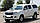 Захист переднього бампера ВУС SHARK подвійний Toyota Hilux 2004-2015 Кенгурятник дуги пороги, фото 3
