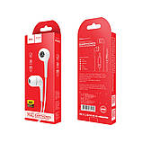 TU TU Наушники вакуумные Hoco M40 Jack 3.5 white, фото 4