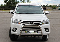 Кенгурятник для Toyota Hilux 2015+ защита бампера дуги пороги