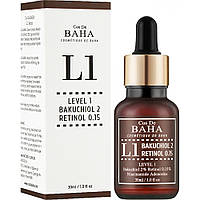 Антивозрастная сыворотка для лица Cos De BAHA L1 Bakuchiol & Retinol Serum