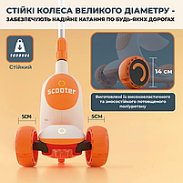 Самокат трансформер. Дитячий біговел трансформер 2 в 1 A1 Синій, фото 3