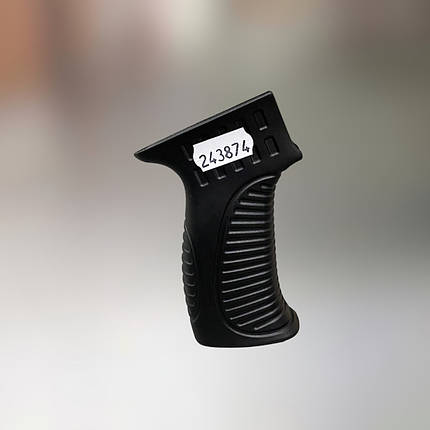 Ручка пістолетна для АК47/АК74 DLG Tactical (DLG-107), колір Чорний, з відсіком усередині, фото 1