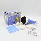 Антицелюлітний масажер для тіла Relax&Tone + Подарунок Фітнес резинки 5шт TTCZ / Вібромасажер з насадками, фото 8