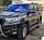 Бічна захист пороги труби Toyota Land Cruiser Prado 2017+ кенгурятник захист бампера дуги по, фото 4