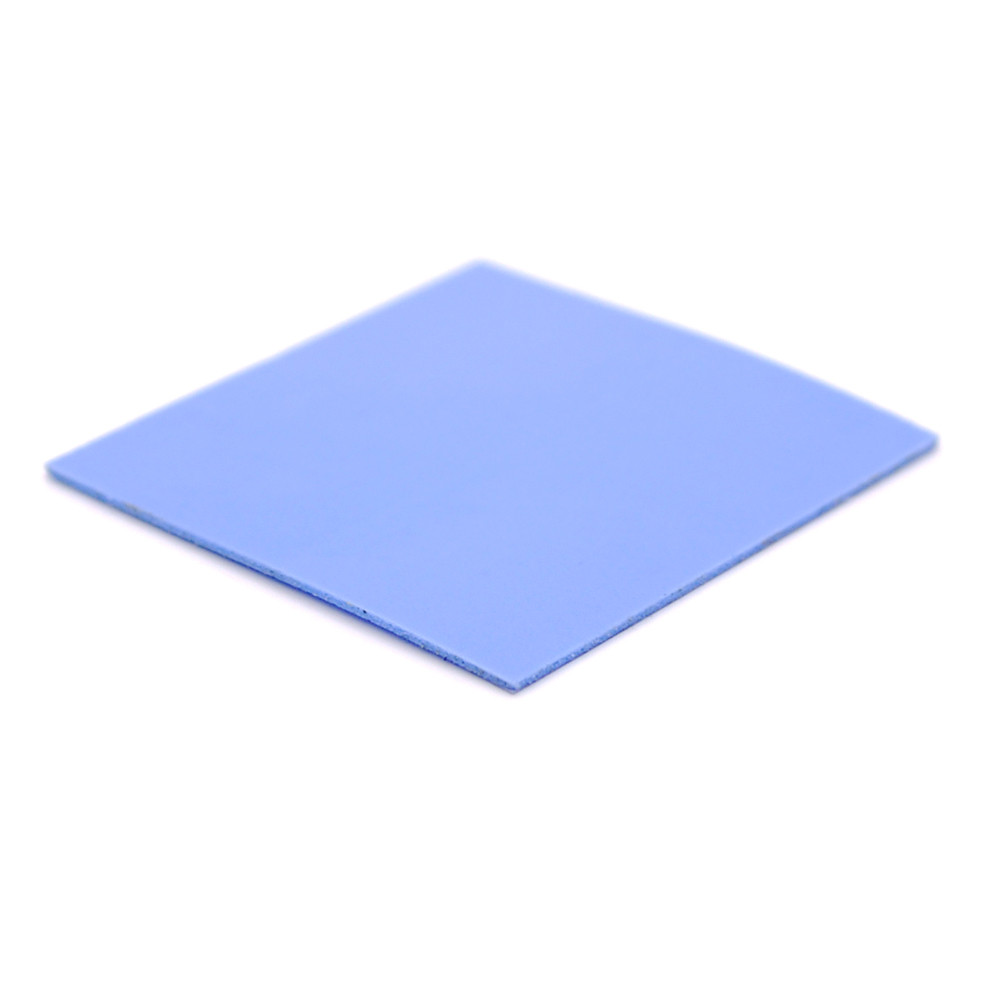 TU TU Силиконовая термопрокладка HY-100-1, 30x30x0.5mm, Blue, >4,0W/m-K, -40°≈240°, удельный вес -2g/cm3, OEM