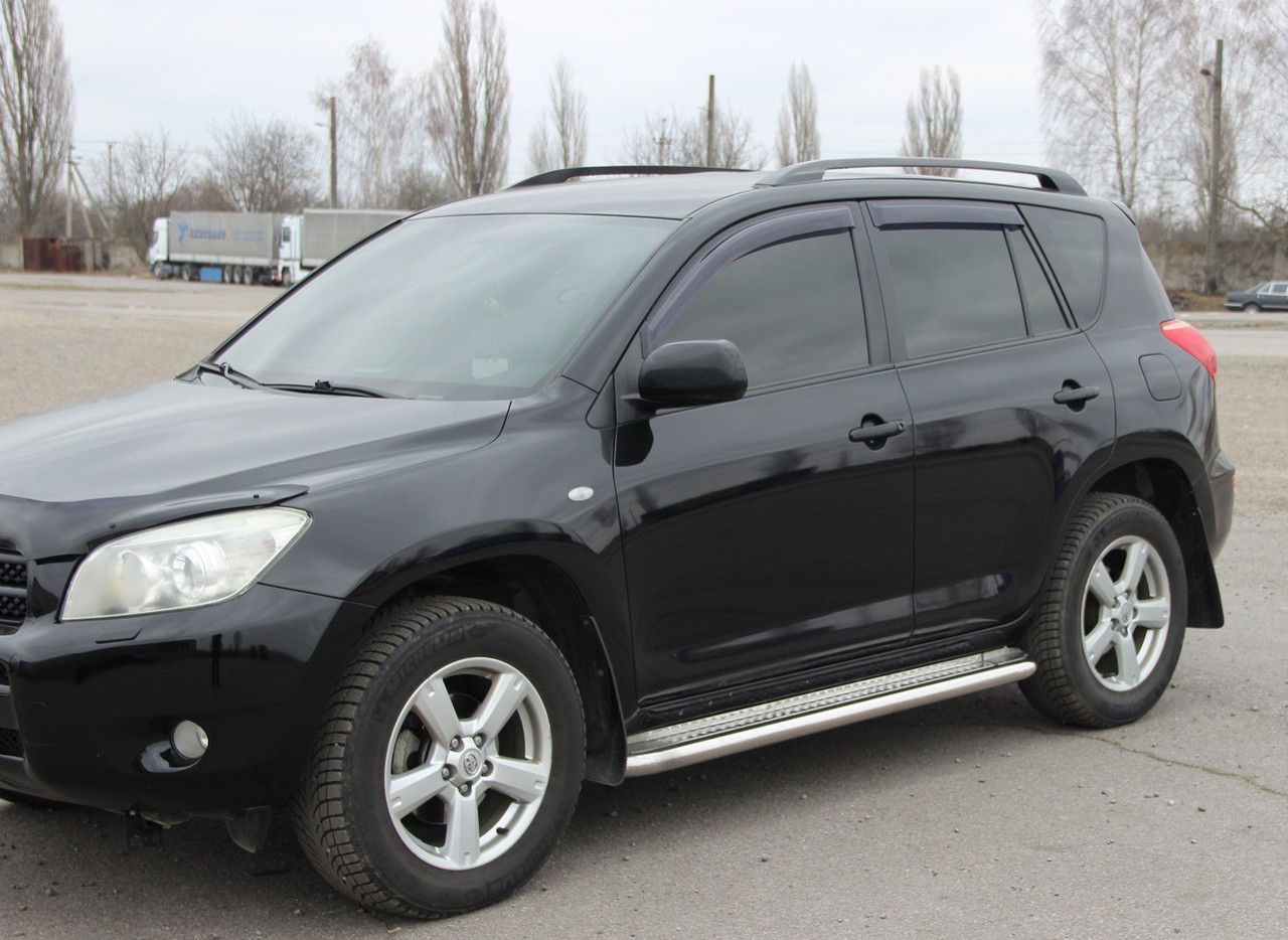 Бічна захист пороги майданчик Toyota RAV4 2005-2012 кенгурятник захист бампера дуги пороги