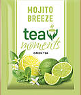 Зелений чай з лаймом і лимоном Tea Moments Mojito Breeze 50 пакетиків | Curtis у новому дизайні, фото 2