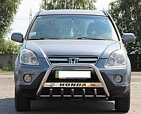 Кенгурятник для Honda CR-V 2001-2006 захист бампера дуги пороги