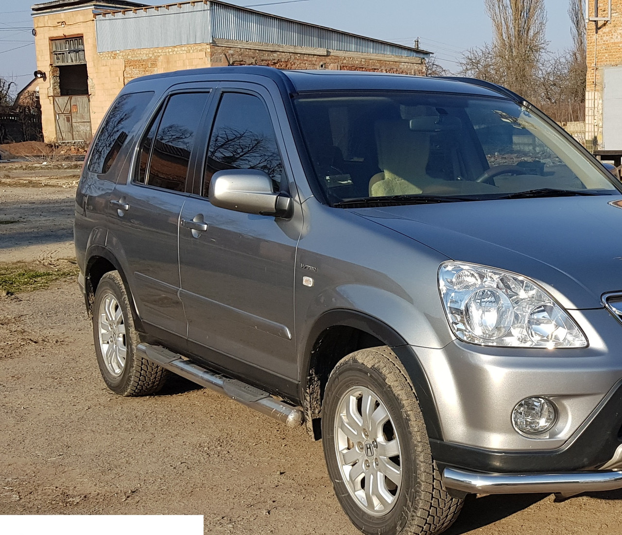 Бічна захист пороги труби Honda CR-V 2001-2006 кенгурятник захист бампера дуги пороги