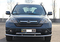 Захист переднього бампера ВУС подвійний Honda CR-V 2006-2012 кенгурятник захист бампера дуги пороги