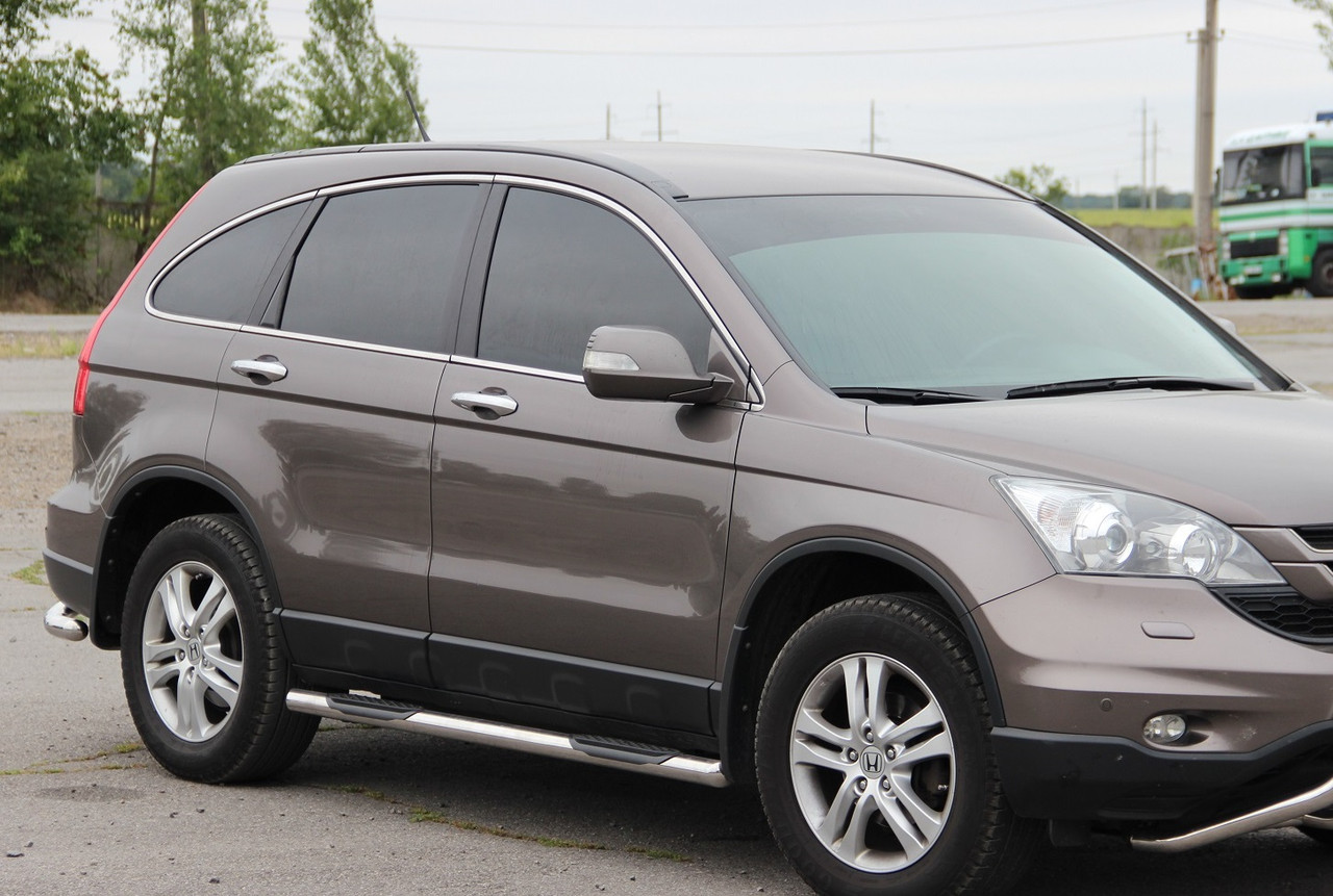 Бічна захист пороги труби Honda CR-V 2006-2012 кенгурятник захист бампера дуги пороги