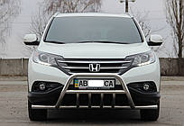 Кенгурятник + ВУС для Honda CR-V 2012-2015 захист бампера дуги пороги
