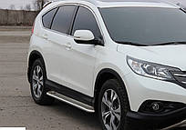 Бічна захист пороги майданчик Honda CR-V 2012-2015 кенгурятник захист бампера дуги пороги