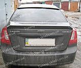 Спойлер на скло Chevrolet Lacetti (спойлер заднього скла Шевроле Лачетті), фото 2