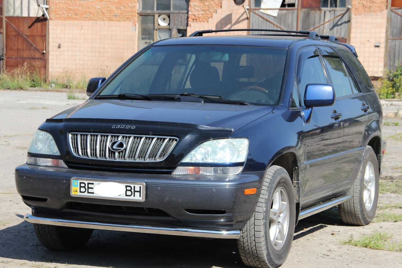 Захист переднього бампера ВУС одинарний Lexus RX 1997-2003 Кенгурятник дуги пороги