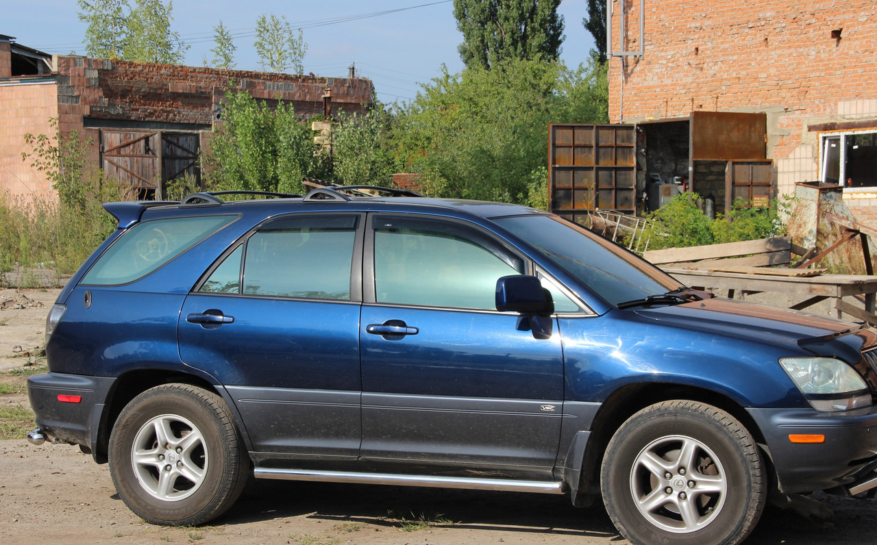 Бічна захист пороги труби Lexus RX 1997-2003 кенгурятник захист бампера дуги пороги