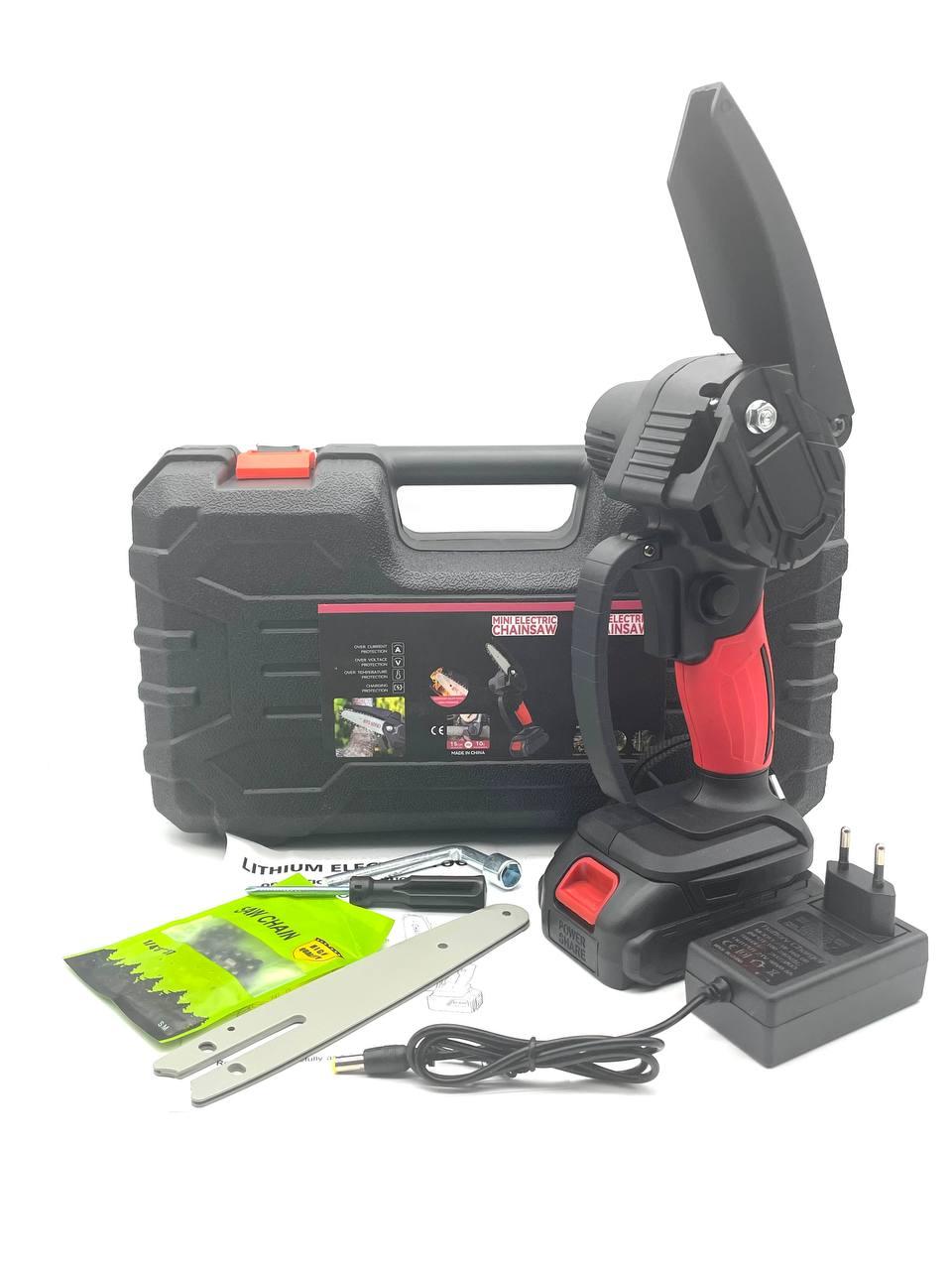 Акумуляторна ланцюгова мініпилка CHAIN SAW 538 у пластиковому кейсі