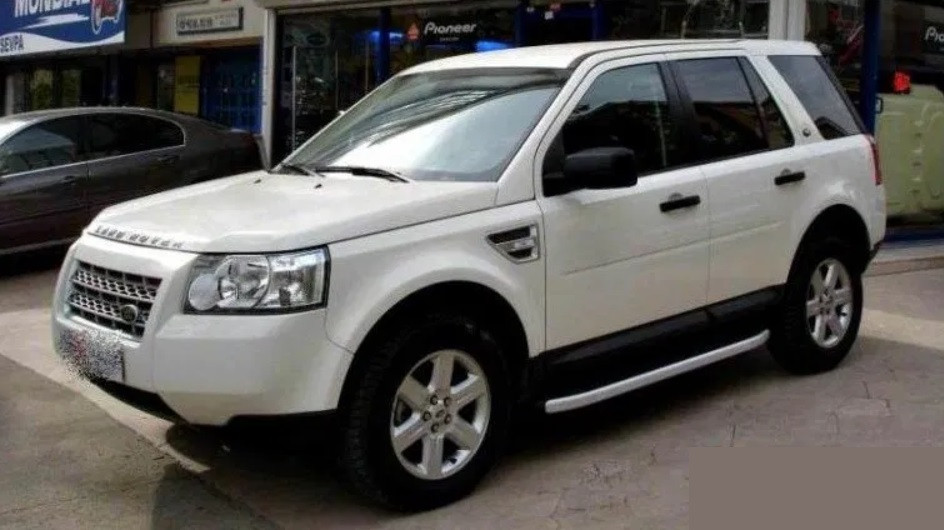 Бічна захист пороги майданчик Land Rover Freelander кенгурятник захист бампера дуги пороги