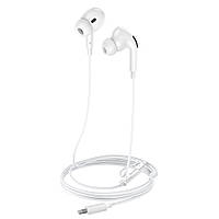 TU  TU Наушники вакуумные Borofone BM30 Pro Lightning white
