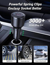 Автомобільний зарядний пристрій Ugreen CD239 2xUSB Type-C PD + USB-A Car Charger 69W Max Чорний, фото 6