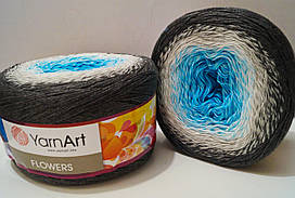 Нитки пряжа для в'язання секційна FLOWERS YarnArt Ярнарт Фловерс № 251