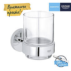 Стакан з тримачем для ванної кімнати Grohe QuickFix Start 41194000, фото 3