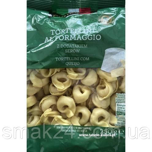 Тортелліні фаршировані сиром риккоту GustoBello Tortellini al Formaggio 250г Італія