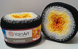 Нитки пряжа для в'язання секційна FLOWERS YarnArt Ярнарт Фловерс № 259