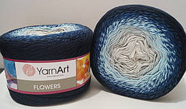 Нитки пряжа для в'язання секційна FLOWERS YarnArt Ярнарт Фловерс № 261