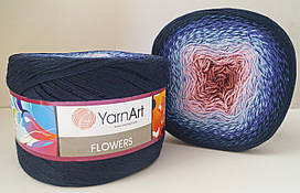 Нитки пряжа для в'язання секційна FLOWERS YarnArt Ярнарт Фловерс № 273