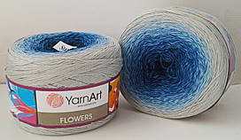 Нитки пряжа для в'язання секційна FLOWERS YarnArt Ярнарт Фловерс № 271