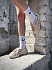 Жіночі кросівки Adidas Yeezy Foam Runner Beige шльопанці тапочки сланці Адідас бежеві, фото 9