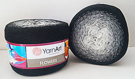 Нитки пряжа для в'язання секційна FLOWERS YarnArt Ярнарт Фловерс № 253