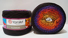 Нитки пряжа для в'язання секційна FLOWERS YarnArt Ярнарт Фловерс № 265