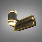 Світлодіодне підсвічування картин і дзеркал 4 Вт колір каркасу чорний з золотим D-6043/1, фото 3