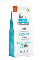 Сухой корм Brit Care (Брит Кеа) Hypoallergenic Puppy Lamb & Rice для щенков всех пород (ягненок/рис) 12 кг