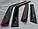 Дефлектори вікон (вітровики) ANV для Kia Ceed 1 2007-12 хетчбек, фото 3
