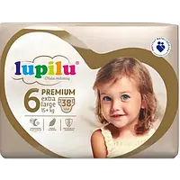 Подгузники Lupilu Premium 6 (15+кг), 38 шт.