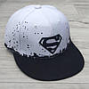 Кепка дитяча снепбек (Snapback)  Біло-чорний Бетмен  Batman 50-54р (2236), фото 8