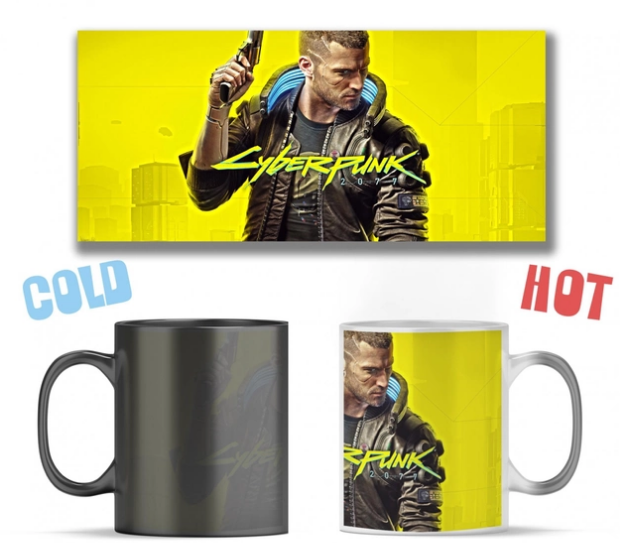 Чашка Хамелеон Cyberpunk 2077 Кіберпанк 2077 ABC